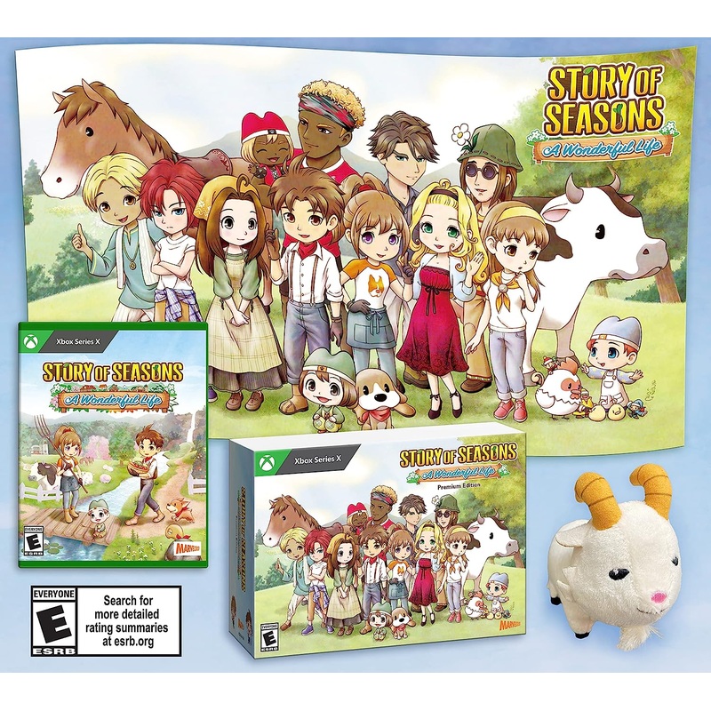 Story Of Seasons A Wonderful Life Premium Edition Xbox Series X New