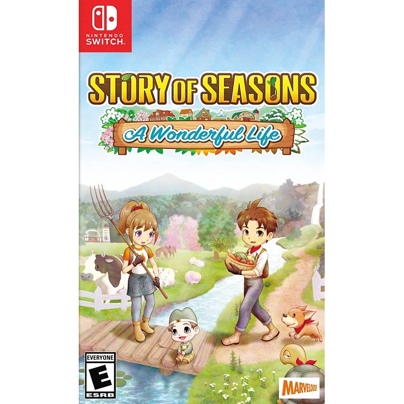 Story Of Seasons A Wonderful Life Switch Used