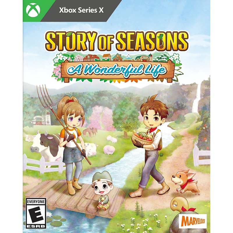 Story Of Seasons A Wonderful Life Xbox Series X Used