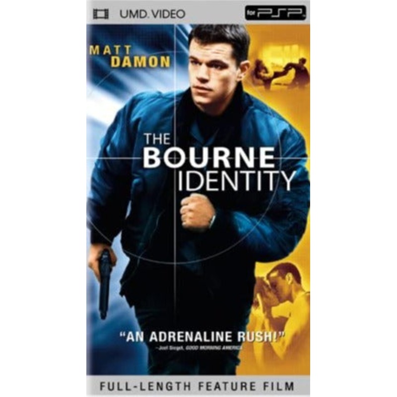 UMD Movie The Bourne Identity PSP Disc Only Used