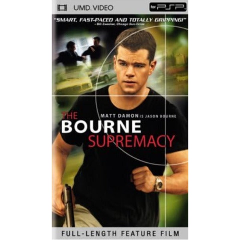 UMD Movie The Bourne Supremacy PSP Used