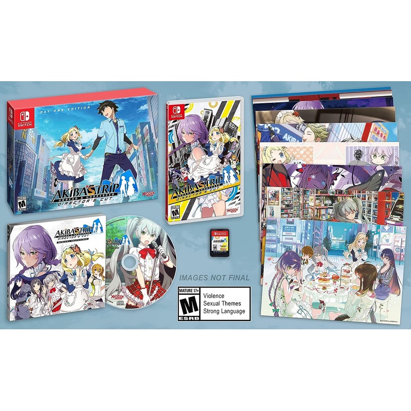 Akibas Trip Undead & Undressed Directors Cut Day 1 Edition Switch New