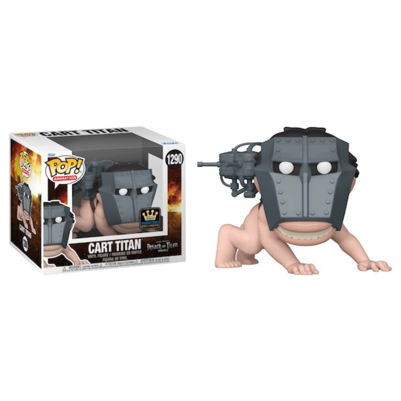 Funko Pop Animation Attack on Titan Cart Titan New