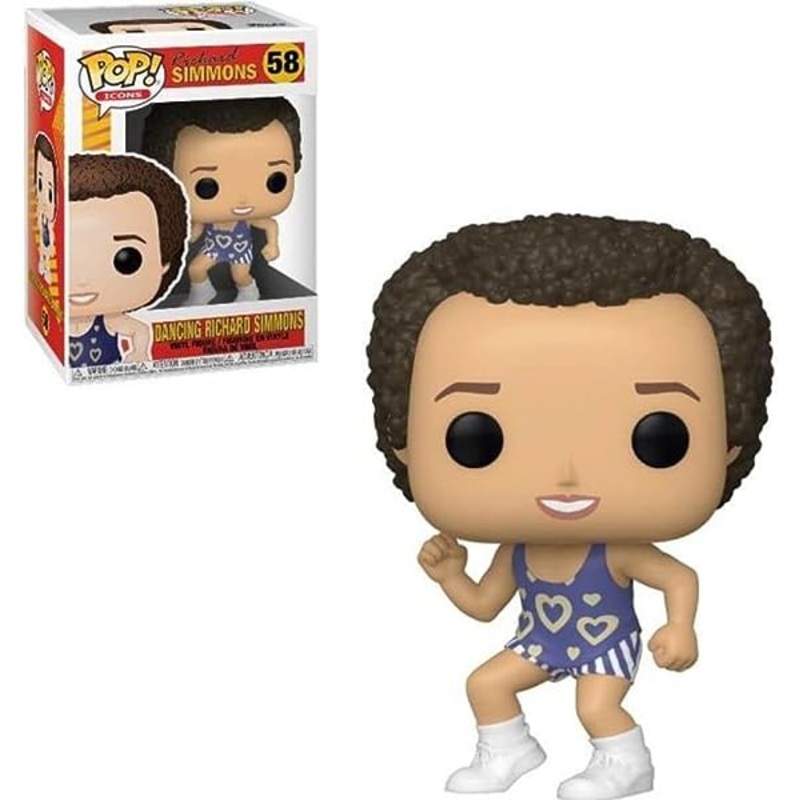 Funko Pop Icons Richard Simmons  Dancing New