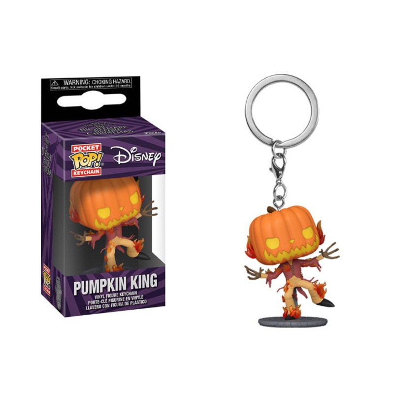 Funko Pop Keychain Nightmare Before Christmas Pumpkin King