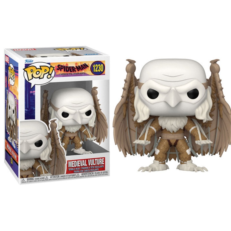 Funko Pop Marvel Spider-Man Across the Spider-verse Medieval Vulture New