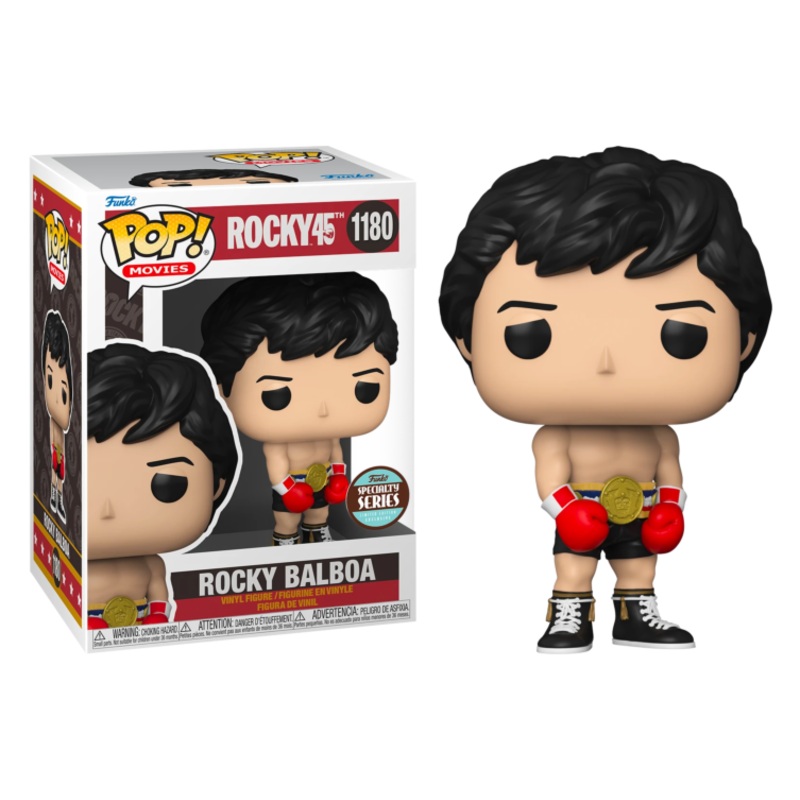 Funko Pop Movies Rocky With Belt 45th
