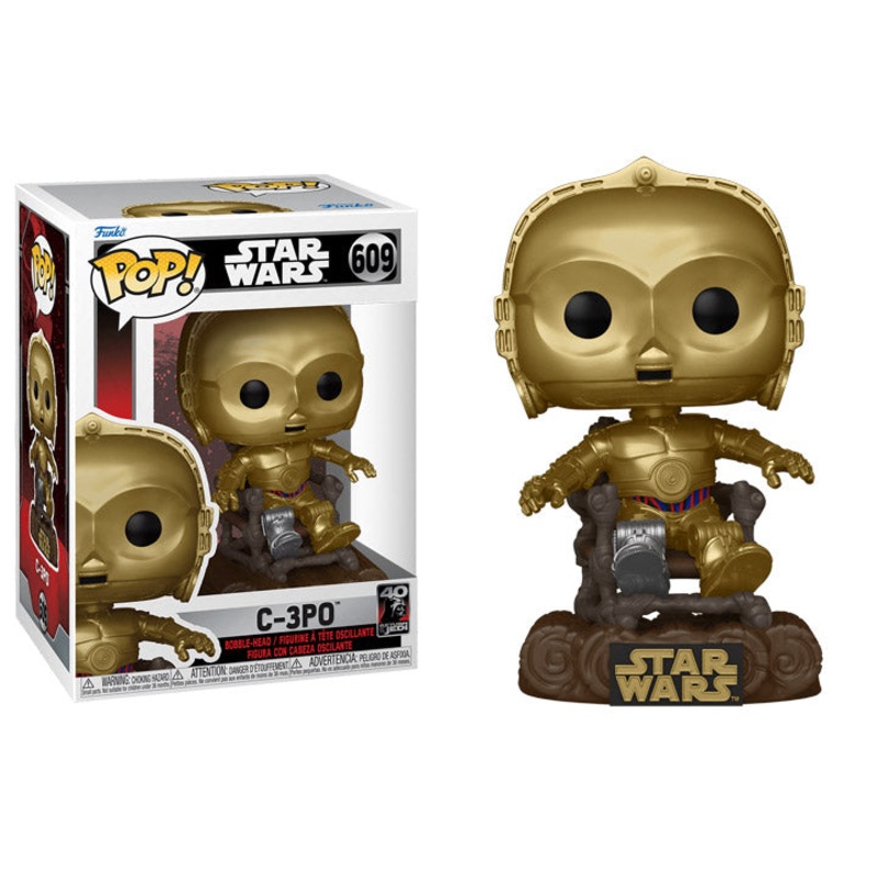 Funko Pop Movies Star Wars Return of the Jedi 40th Anniversary C-3PO New
