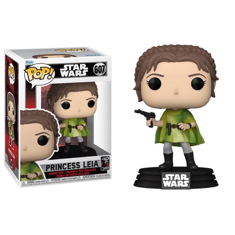 Funko Pop Movies Star Wars Return of the Jedi 40th Anniversary Princess Leia New