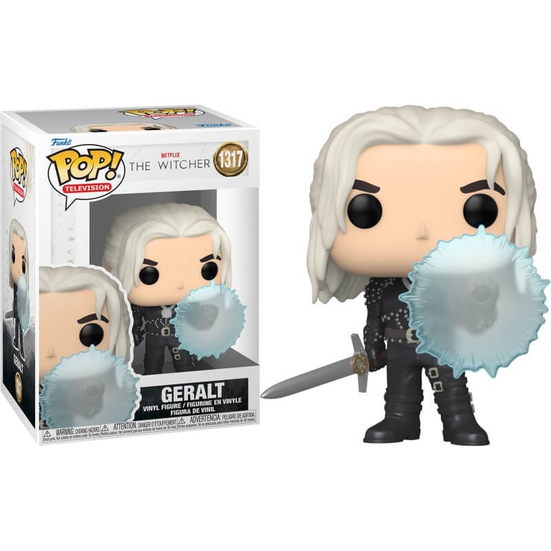Funko Pop Television The Witcher Geralt with Shield New