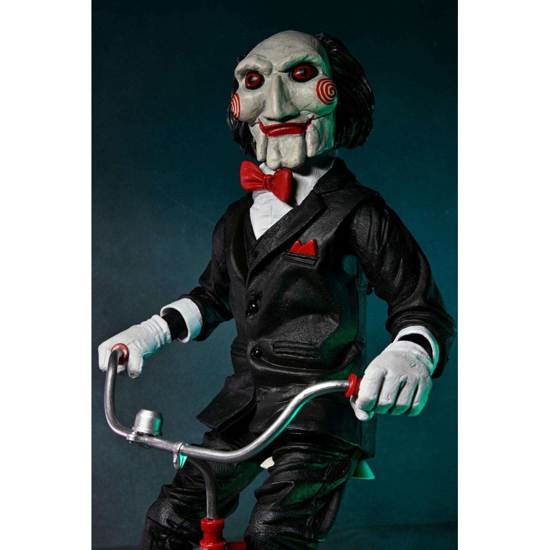 Saw Billy The Puppet 12 Figure On Tricycle With Sound New
