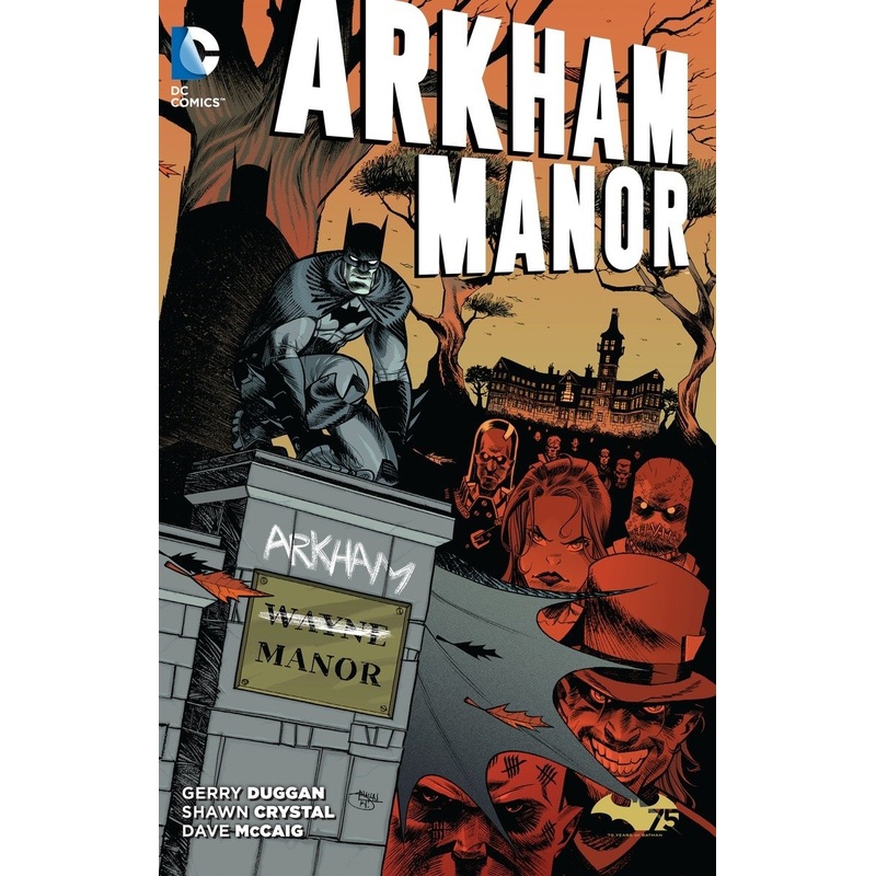 Arkham Manor Trade Paper Back Used