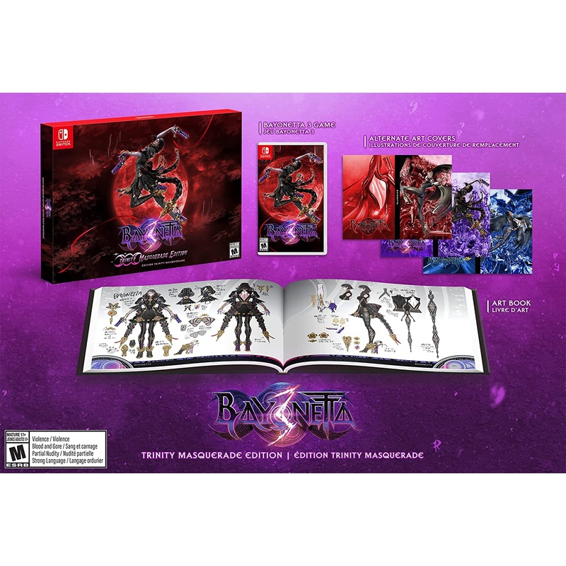 Bayonetta 3 Trinity Masquerade Edition Switch Used