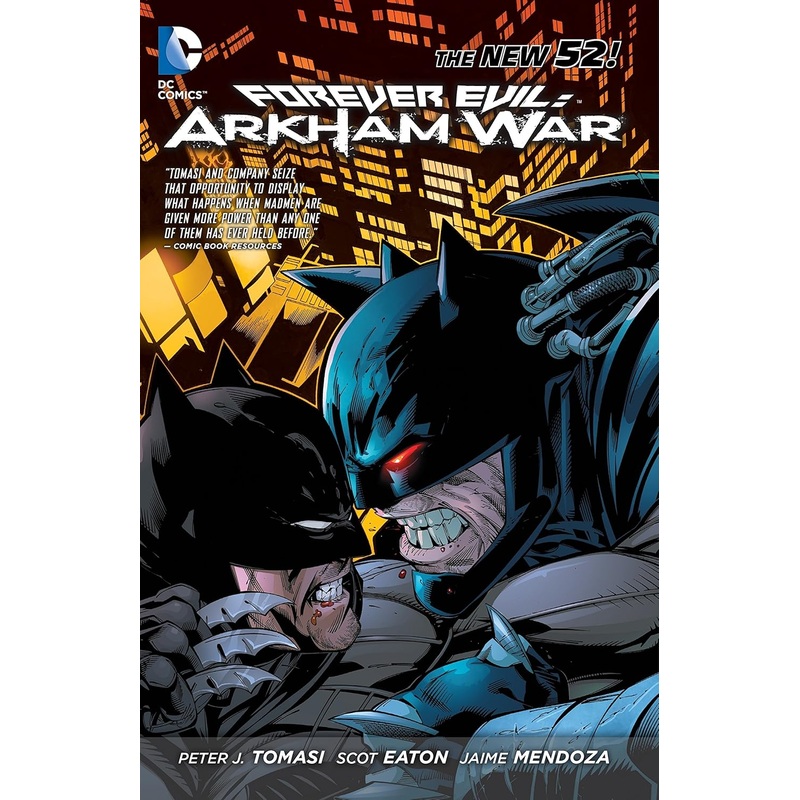 Forever Evil Arkham War Trade Paper Back Used