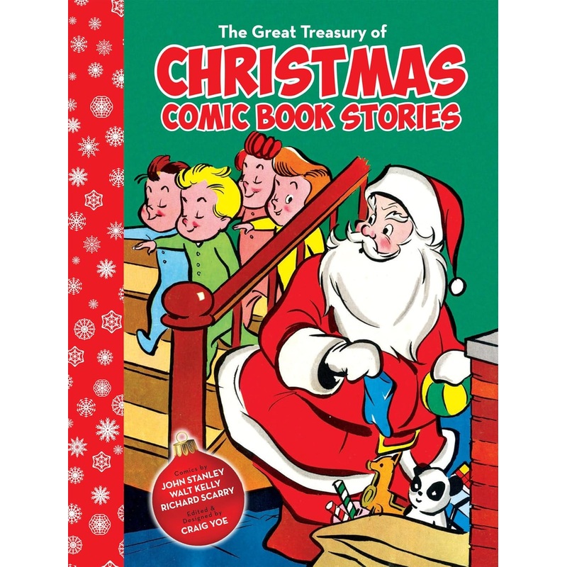 Great Treasury of Christmas Comic Book Stories Trade Paper Back New