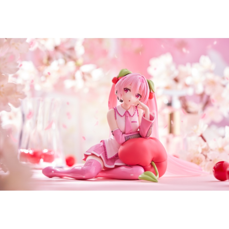 Hatsune Miku Sakura (Cherry Cushion Ver.) Taito Figure New