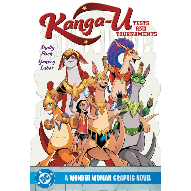 Kanga-U Tests and tournaments a Wonder Woman Graphic Novel Graphic Novel New