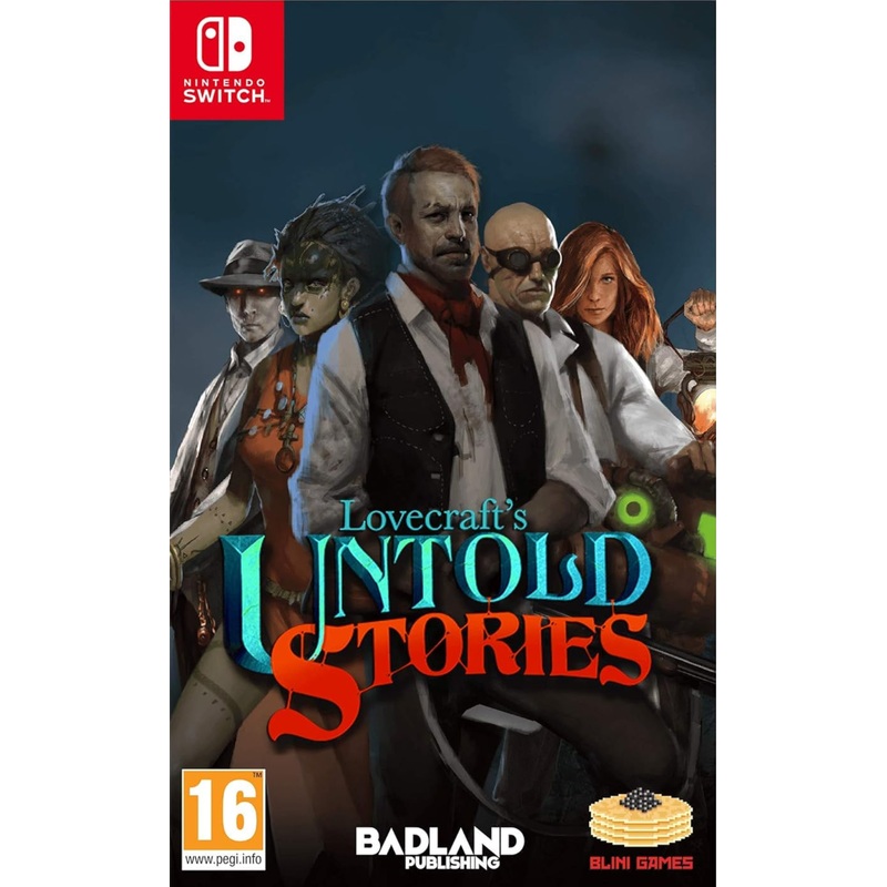 Lovecrafts Untold Stories Game Only Switch Used