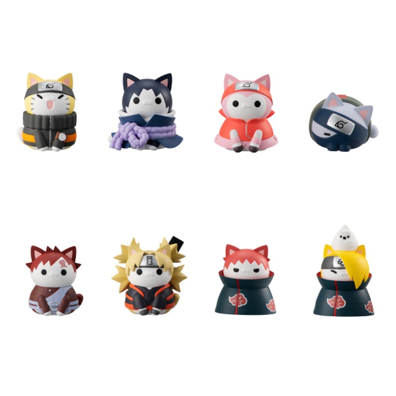 Mega Cat Project: Naruto Shippuden Nyaruto! Battle with Akatsuki Ver. (Blind Box) Figure New