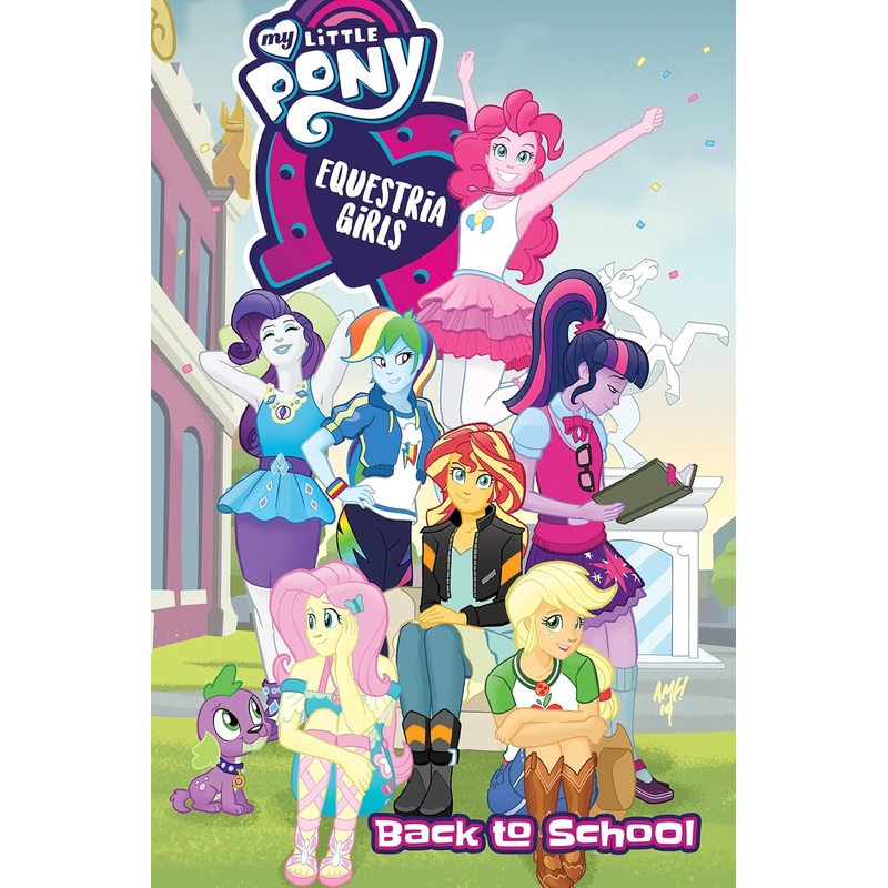 My Little Pony Equestria Girls Back to School Graphic Novel New