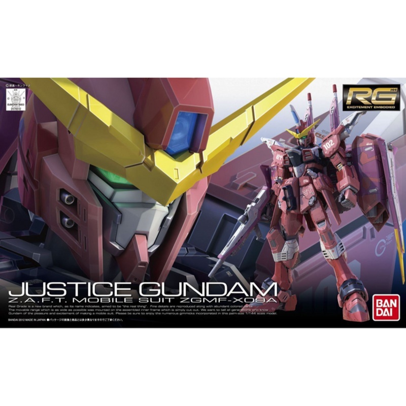 RG - 09 Justice Gundam - 1/144 Model Kit New
