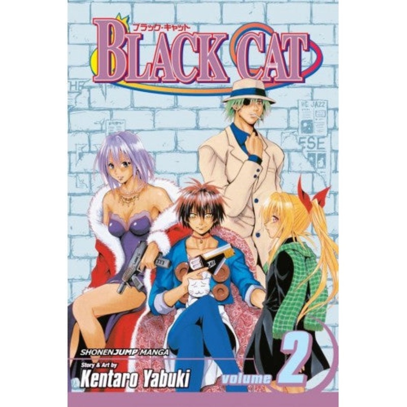 Black Cat Vol 02 Manga Used