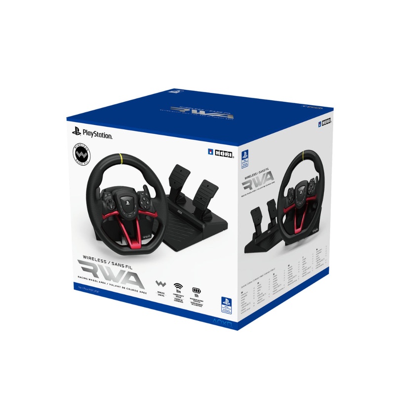 HORI Wireless Racing Wheel APEX for PS5, PS4 and Windows 11/10 (SPF-022A)