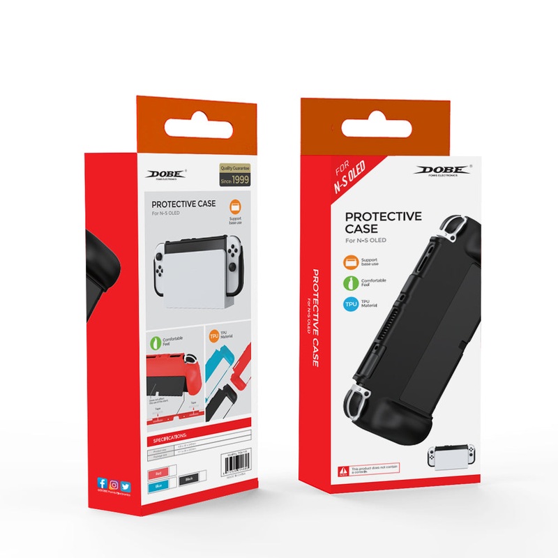 DOBE NSW OLED Black Protective Case (TNS-1186)