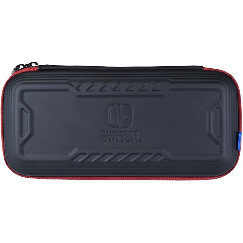 HORI NSW OLED Shock Absorption Tough Pouch Black/Red (NSW-815)