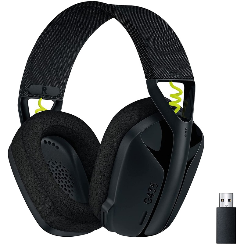 Logitech G435 Wireless Gaming Headset Black