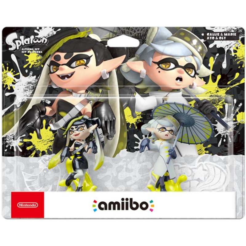 amiibo Alterna Squid Sisters (Callie & Marie) Character Figure 2-pack (Splatoon Series)