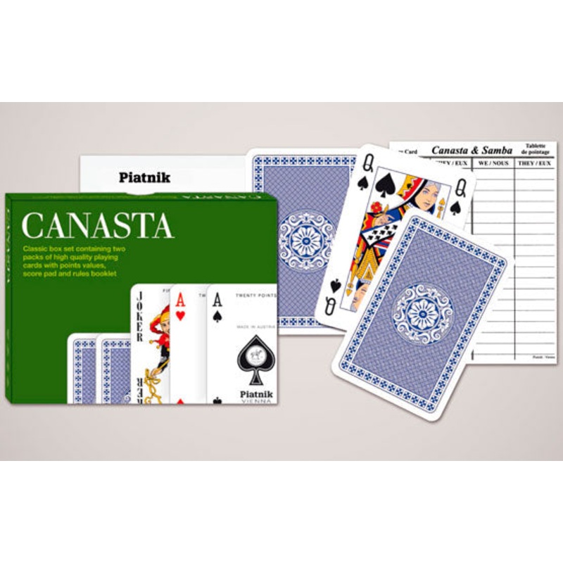 Canasta Cards and Score Piatnik