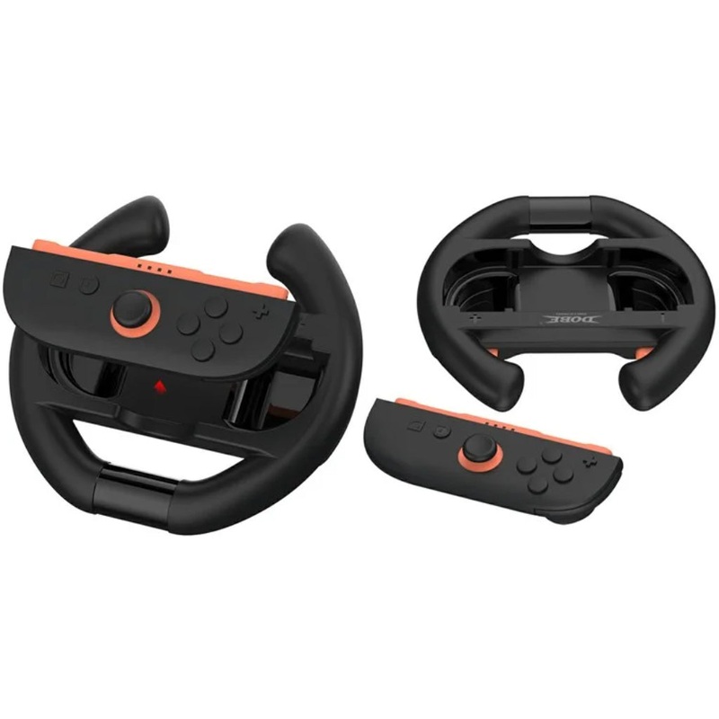 Dobe NS2 3/4 Controller Steering Wheel (2pcs) (TNS-3195 Black)