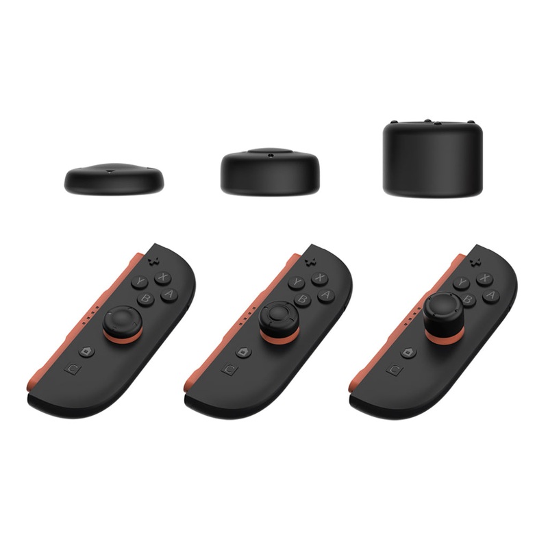 Dobe NS2 Silicon Thumbstick Cover Black (6pcs) (TNS-31110)