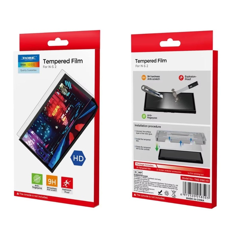 Dobe NS2 Tempered Film HD (TNS-3166HD)