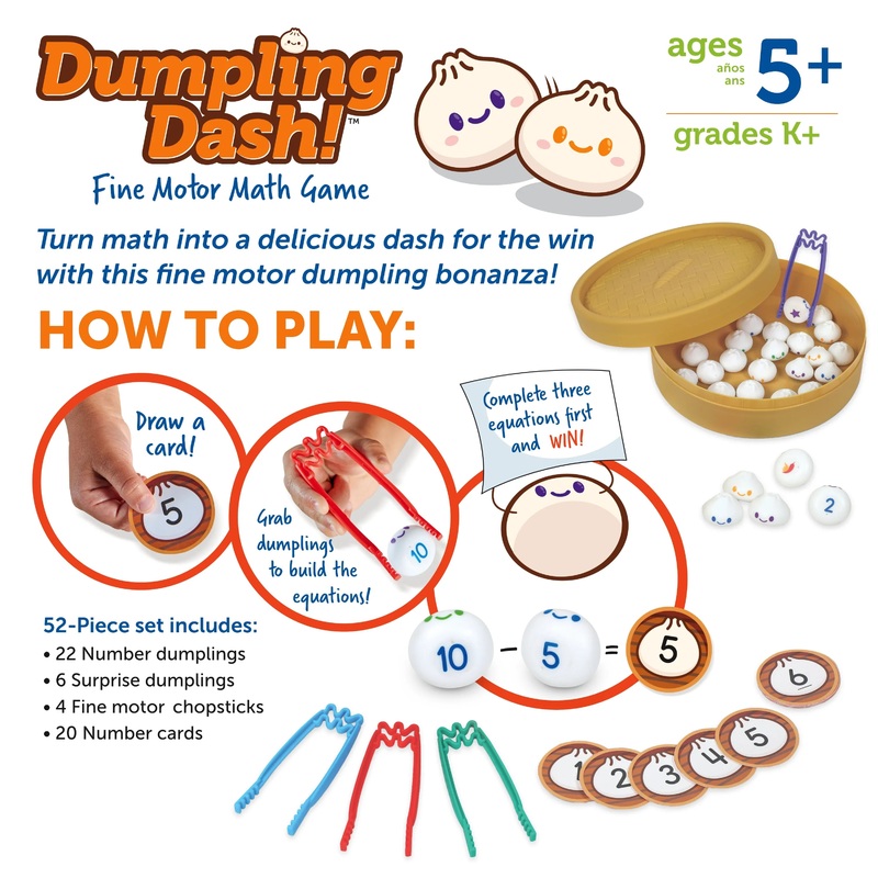 Dumpling Dash: Fine Motor Math Game