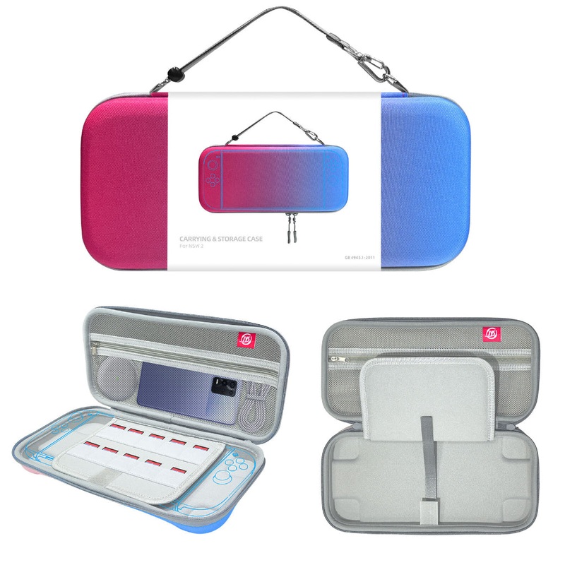JYS NS2 Carrying & Storage Case Red/Blue NS2283-V2