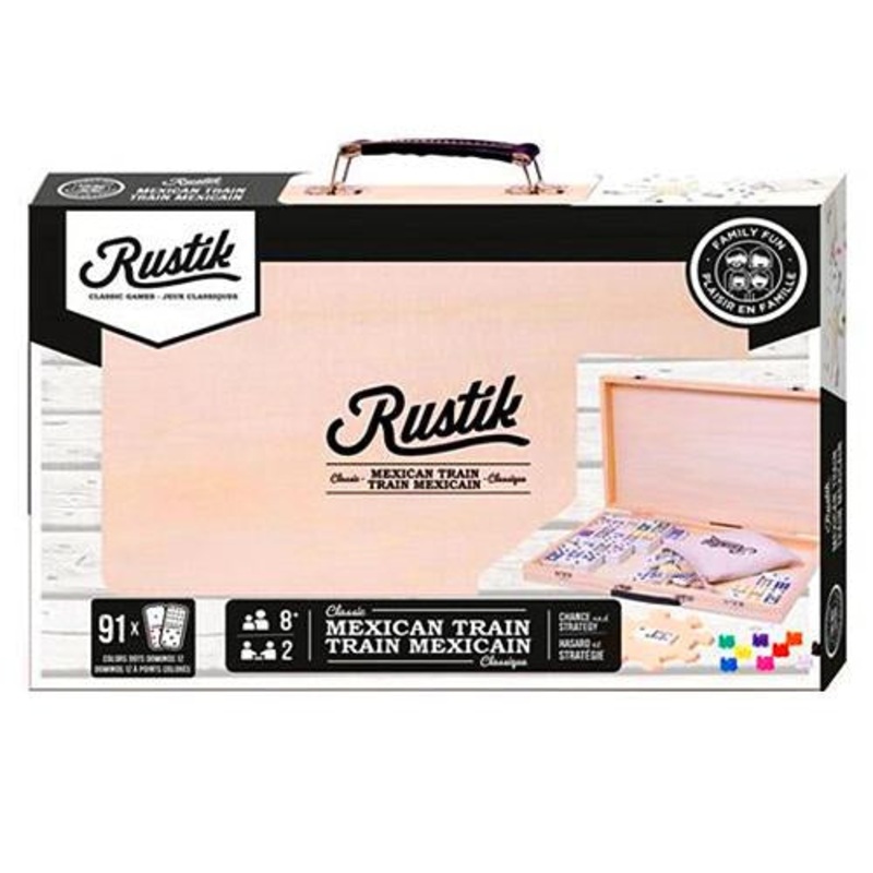 Mexican Train (wooden suitcase)