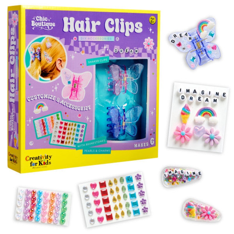 Chic Boutique DIY Hair Clips