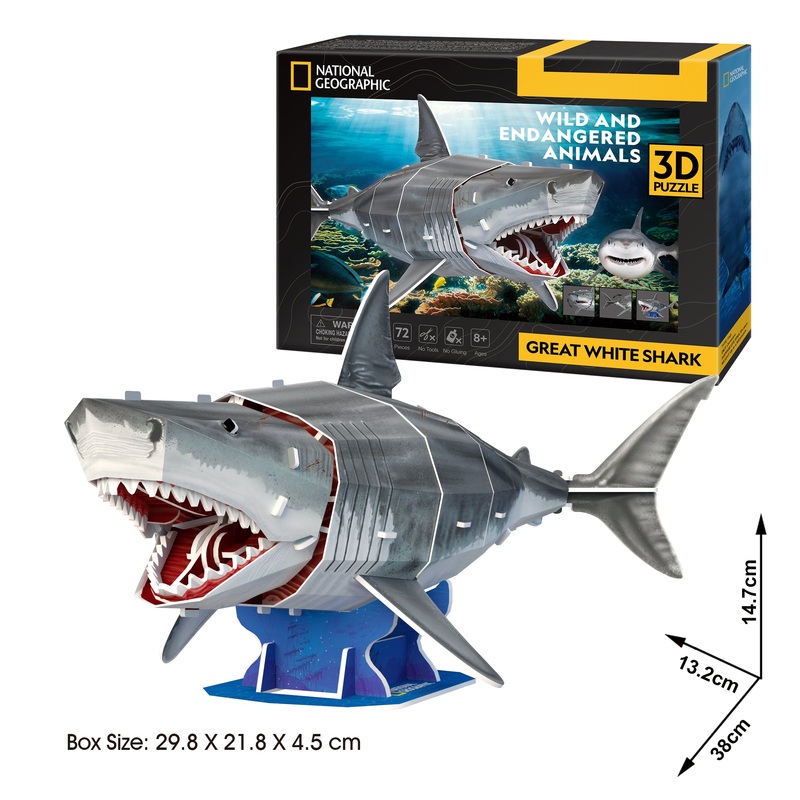 Great White Shark (3D Puzzle)