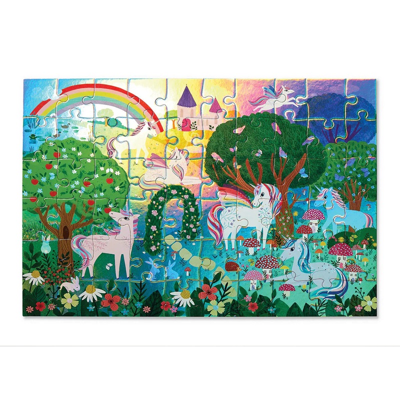 Holographic Puzzle: Sparkling Unicorn (60-Piece)