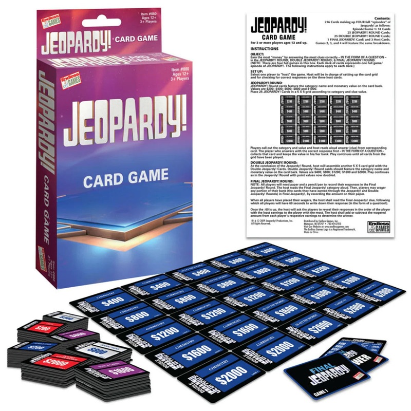 Jeopardy! Card Game