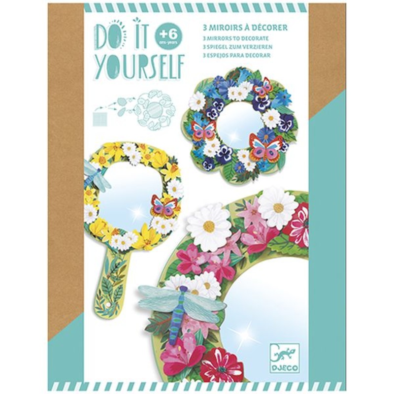 Mirrors to Decorate 'Pretty Flowers'