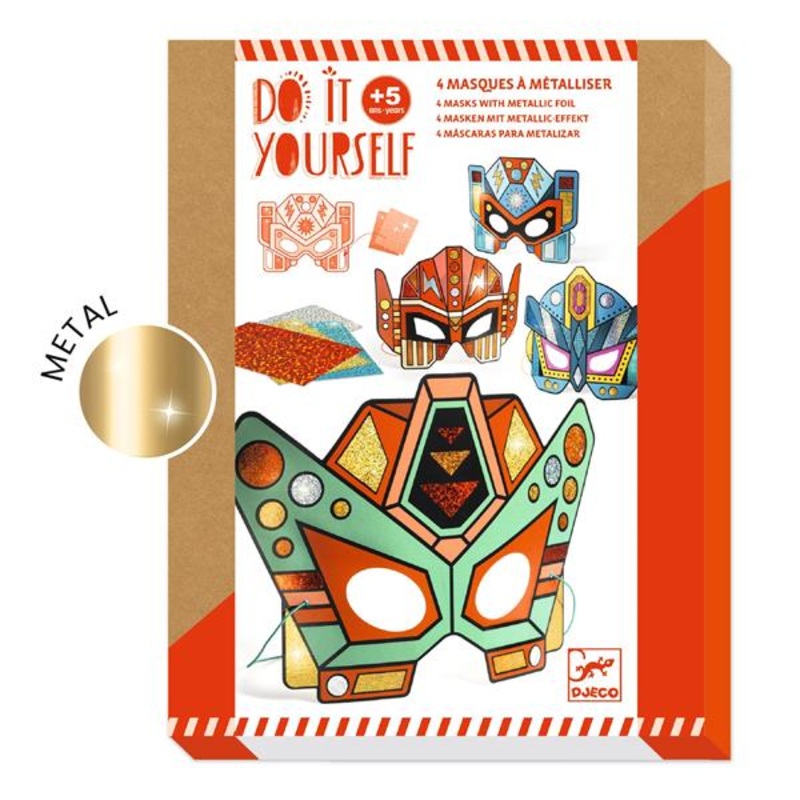 Mosaics and Sticker 'Super Robot Masks'