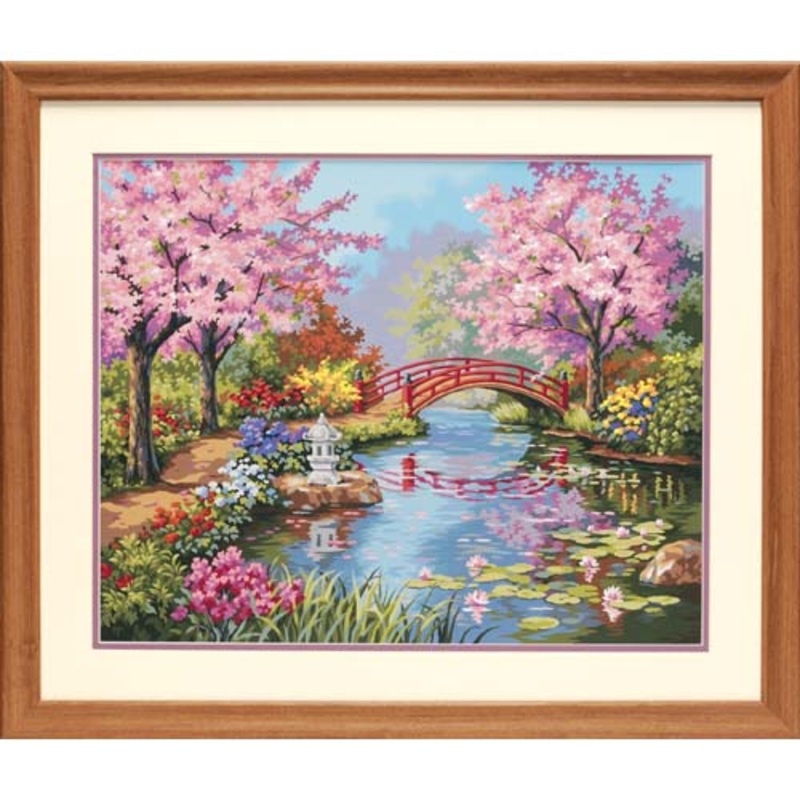 Paintworks PBN Japanese Garden