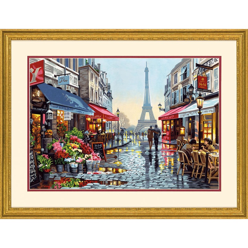 Paintworks PBN Paris Flower Shop