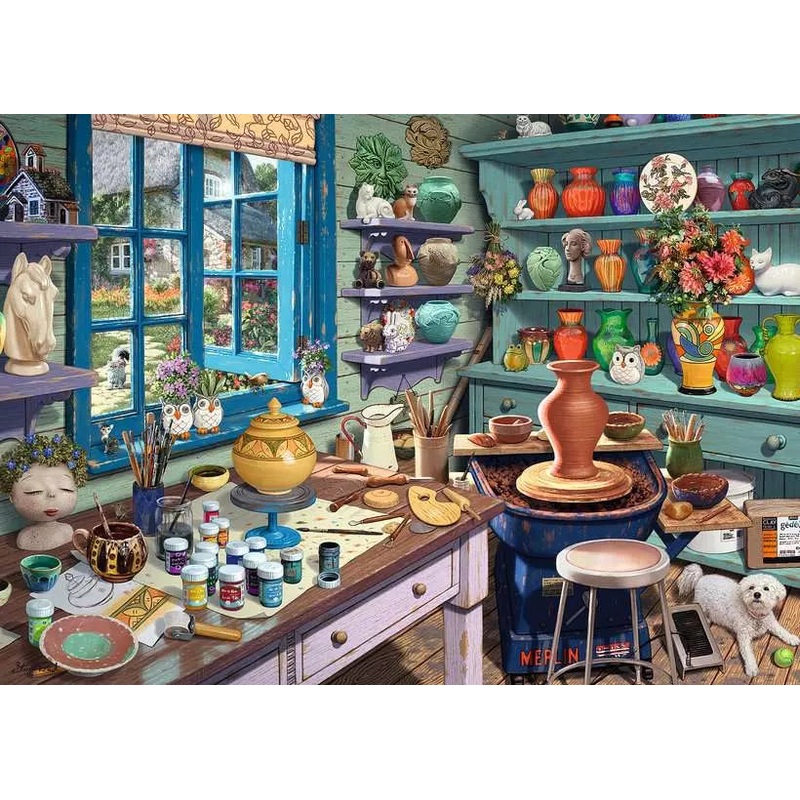 Pottery Studio Sanctuary (500 piece LARGE)
