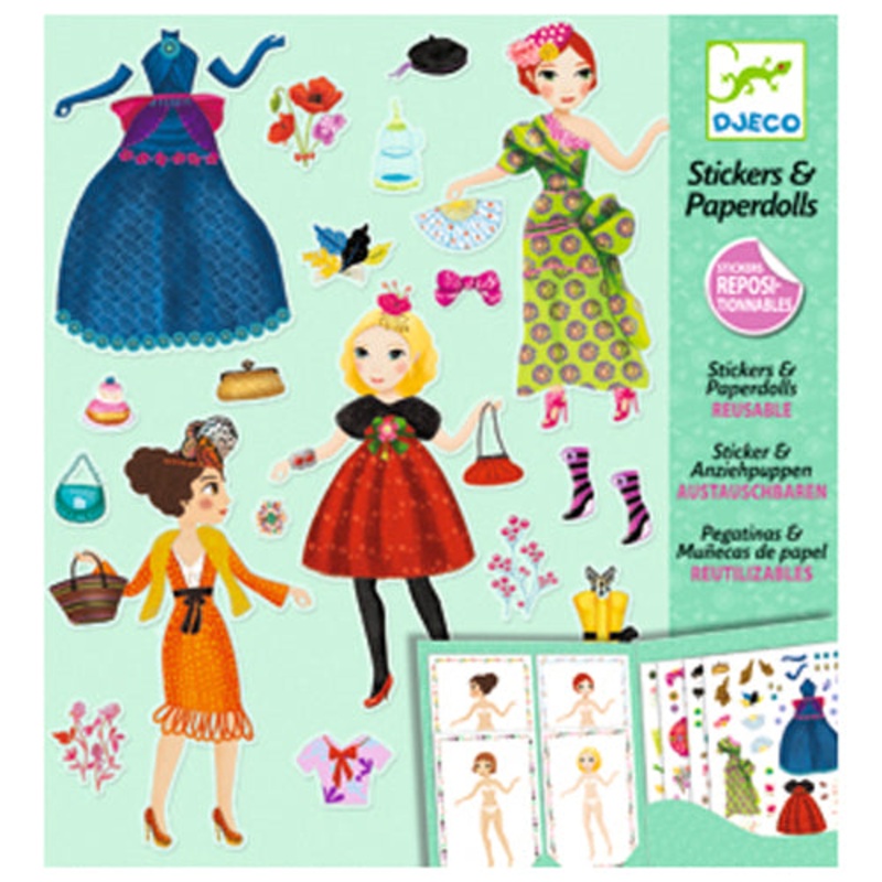 Stickers & Paper Dolls (by Djeco)