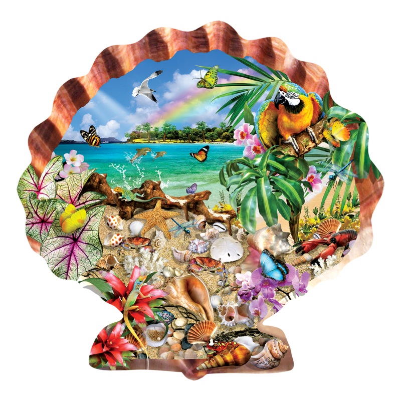 Suns Out 1000 Pc Tropical Shells (shaped)