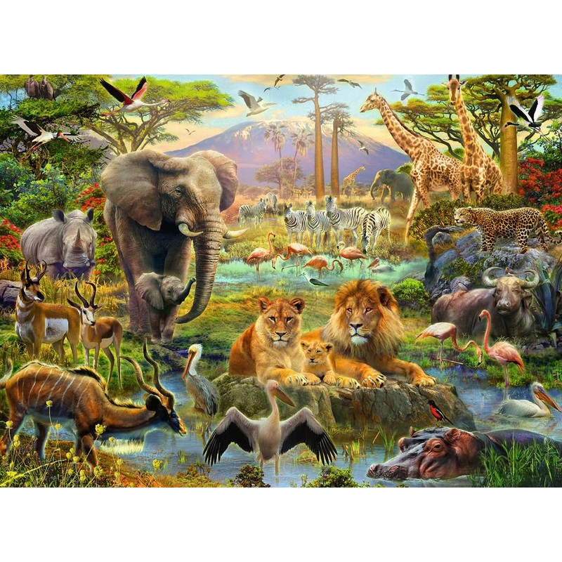 Animals of the Savanna (200pc XXL)